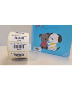 Etiquettes code-barres extra-résistantes (lot/500)
