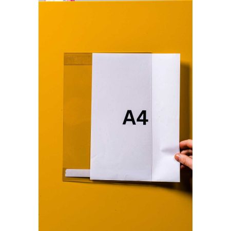 Affichage PVC flexible Portrait auto-adhésif