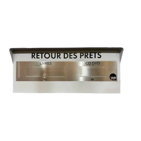 Boîte de retour Duo murale WF