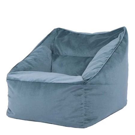 Pouf Natalia - bleu clair