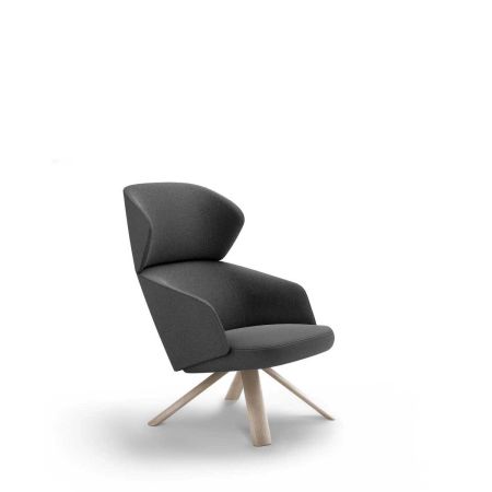 Fauteuil Eztia - gris foncé