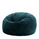 Pouf Kingston - bleu pétrole