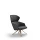 Fauteuil Eztia - gris foncé