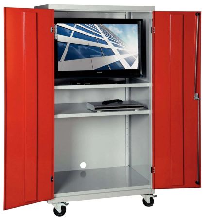 Meuble audiovisuel en tôle