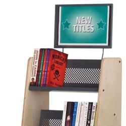 Porte-affiche A4 pour présentoir à livres