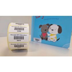 Etiquettes code-barres extra-résistantes (lot/500)