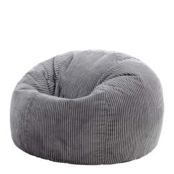 Pouf Kingston - gris charbon