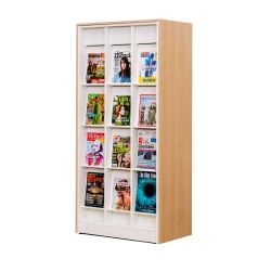 Meuble à périodiques 12 cases Everna™