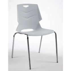 Chaise Wimy pieds métal