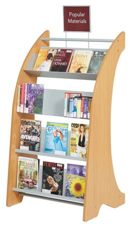 Présentoir modulable pour bibliothèque