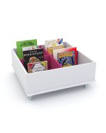 Bac à albums Everna™ mobile 4 cases bas