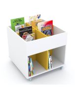 Bac à albums Everna™ mobile 4 cases moyen